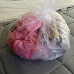 Bag Of Crib Sheets And Receiving Blankets 