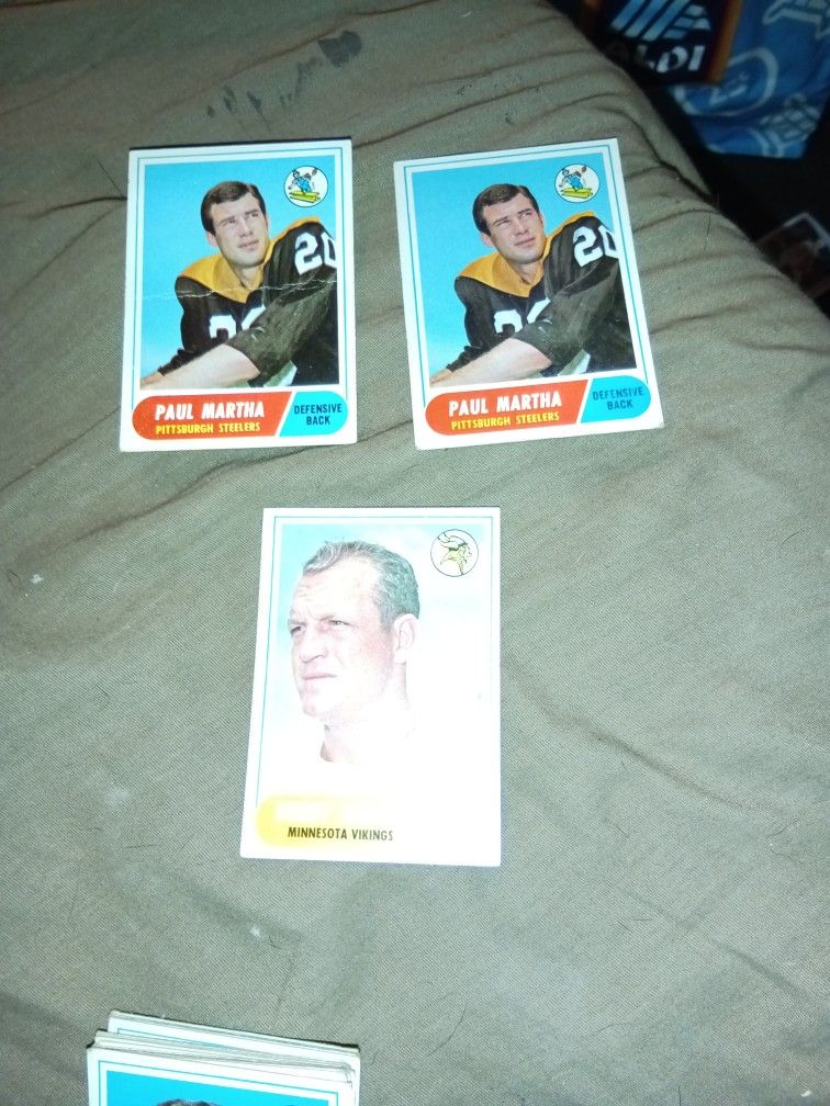 19 NFL cards ,Hayes,Dale,Koy,Adderley,Perkins,Lundy,Bell(1968)