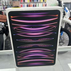 iPad Pro 11” 4th Gen M2 Chip 128GB New! Finance For $50 Down Payment!!