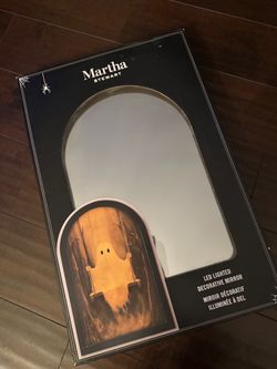 Brand new LED lighted Martha Stewart viral ghost mirror Halloween