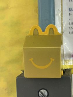 Gold Happy Meal Toy