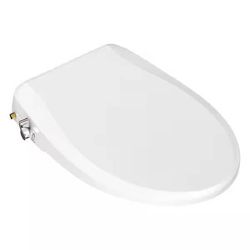 BioBidet HD-5000 Elongated Non-Electric Bidet Toilet Seat With Night Light