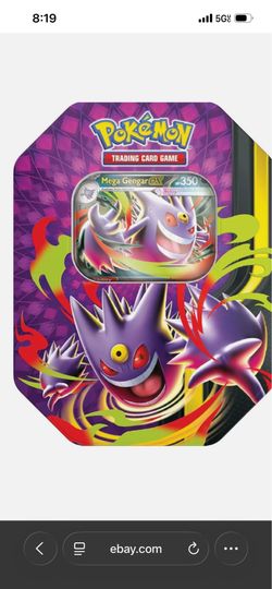 MEGA MOONLIT TIN MEGA GENGAR EX