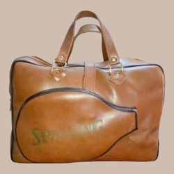 Vintage Spalding Tennis Bag 1970s