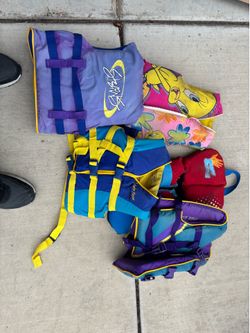 Infant and child life vest
