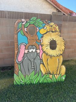 Yard sale Saturday 10/17 jungle props for sale