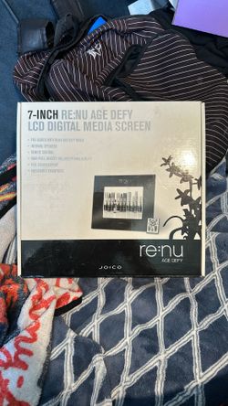 Joico 7 Inch Re:Nu Age Defy LCD ( Picture Frame)W/ Remote Digital Media Screen
