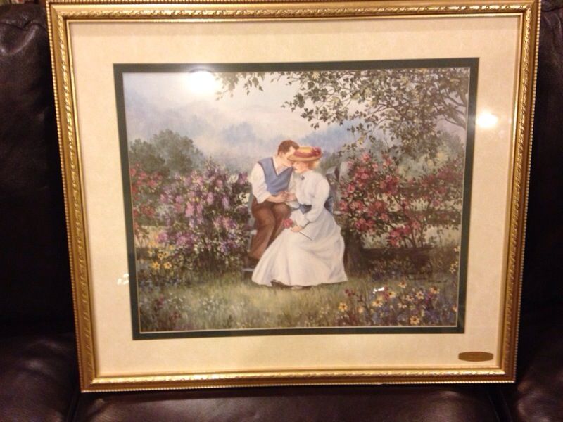Sweet nothing's Artist Glenda turley print number 1581 certificate included.