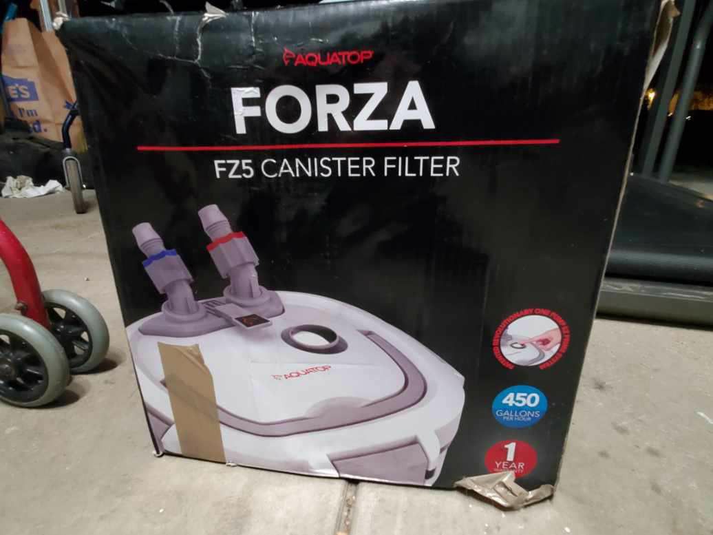 Forza F25 cannister aquarium filter