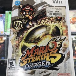 Mario Strikers Charger Wii $30 Gamehogs 11am-7pm