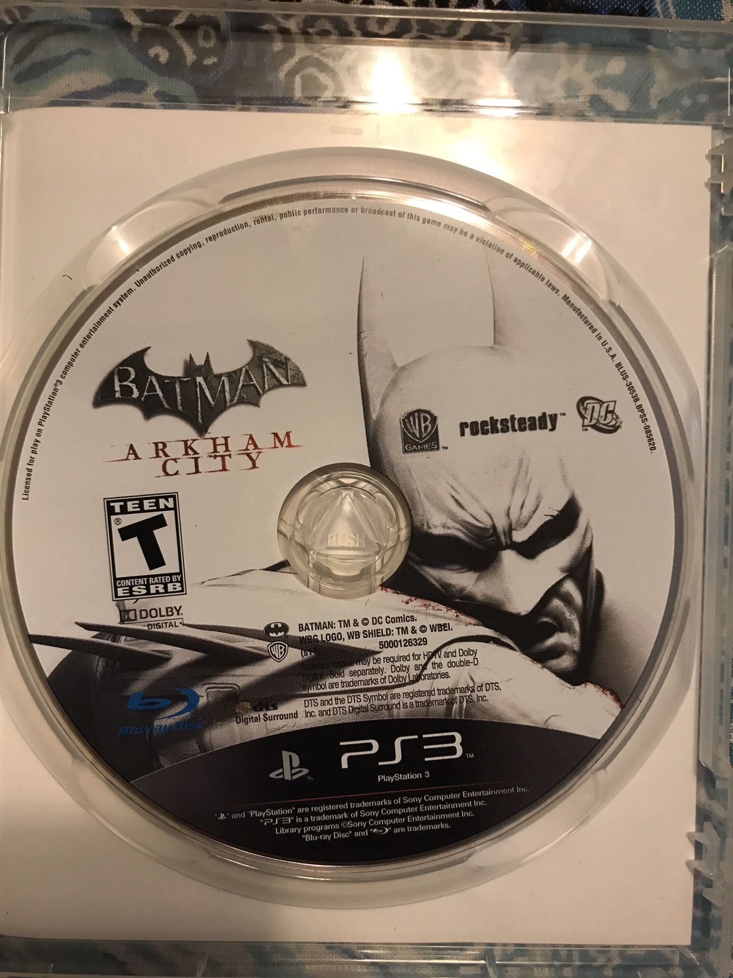 Batman Arkham city for ps3