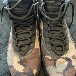 Camo Air Jordan Collection Shoes / Men Size 8 Lowered Price