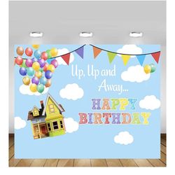 Disney Up birthday banner