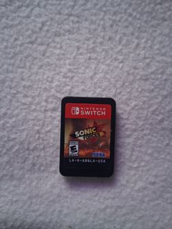 Sonic Forces Nintendo Switch Game Cartridge