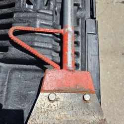 FLOOR SCRAPER AND STRIPER TOOL.