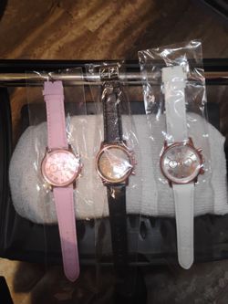 Set of 3 Women's Fashion Watches