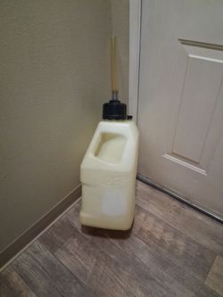 Plastic Utility Fuel Jug with Spout