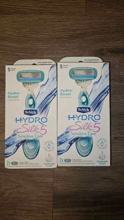 Schick hydro silk 5 razors bundle(NEW)