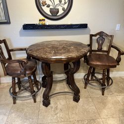 Bar Table W/ 2 Chairs 