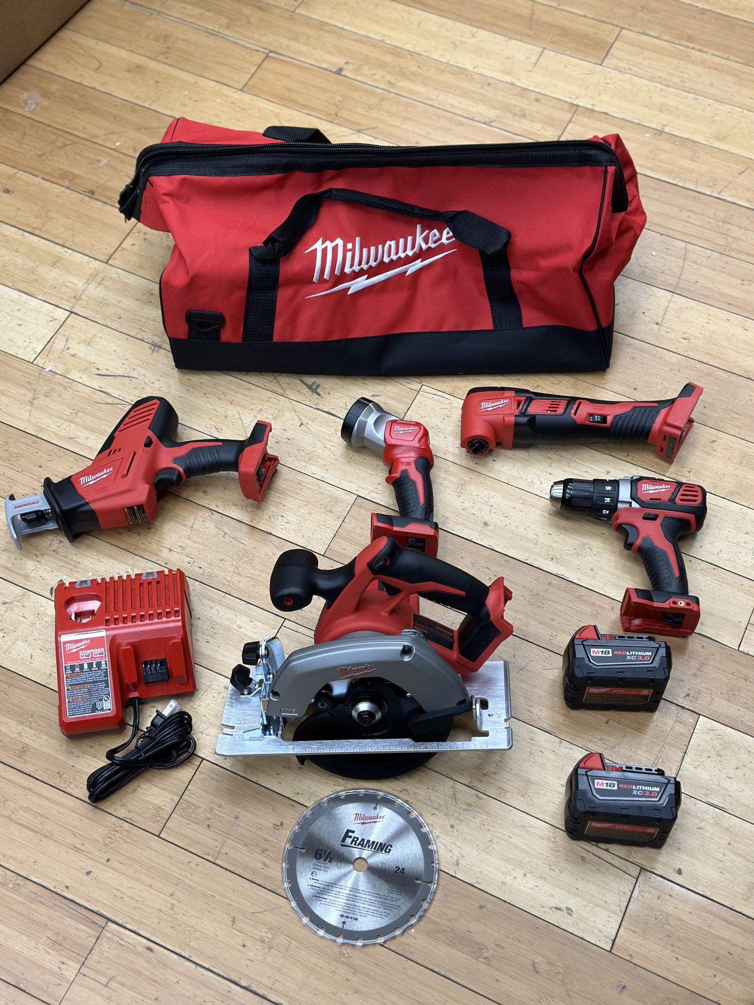 Milwaukee M18 5 Tool Combo Kit