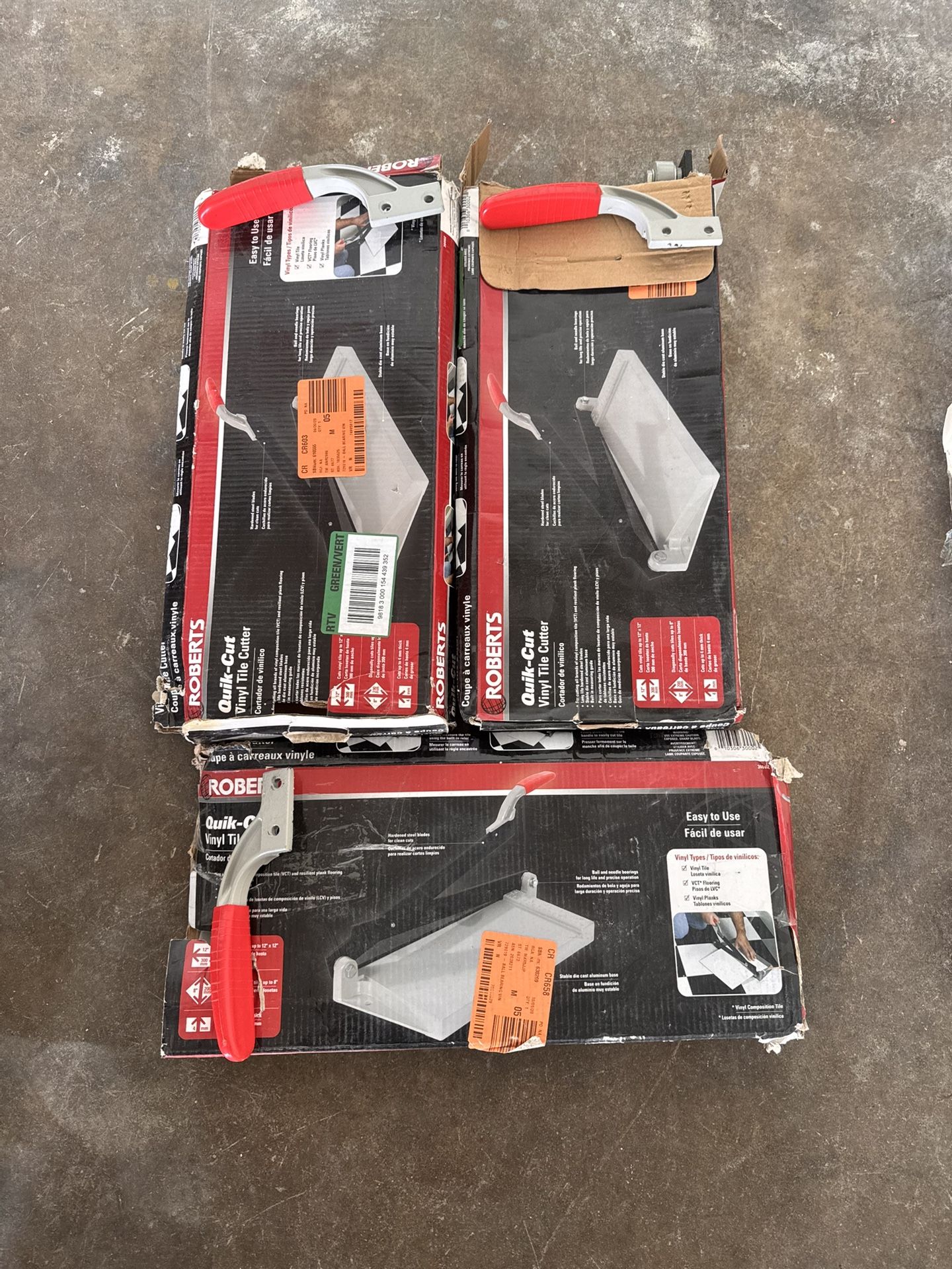 Quik-cut Vinyl Tile Cutter 