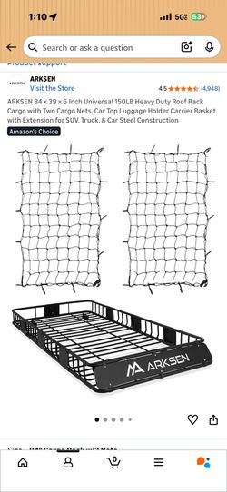 Arksen Roof Rack