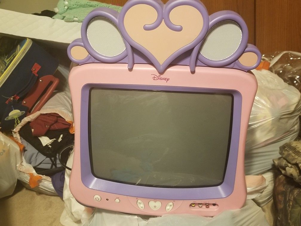 Small disney princess color tv
