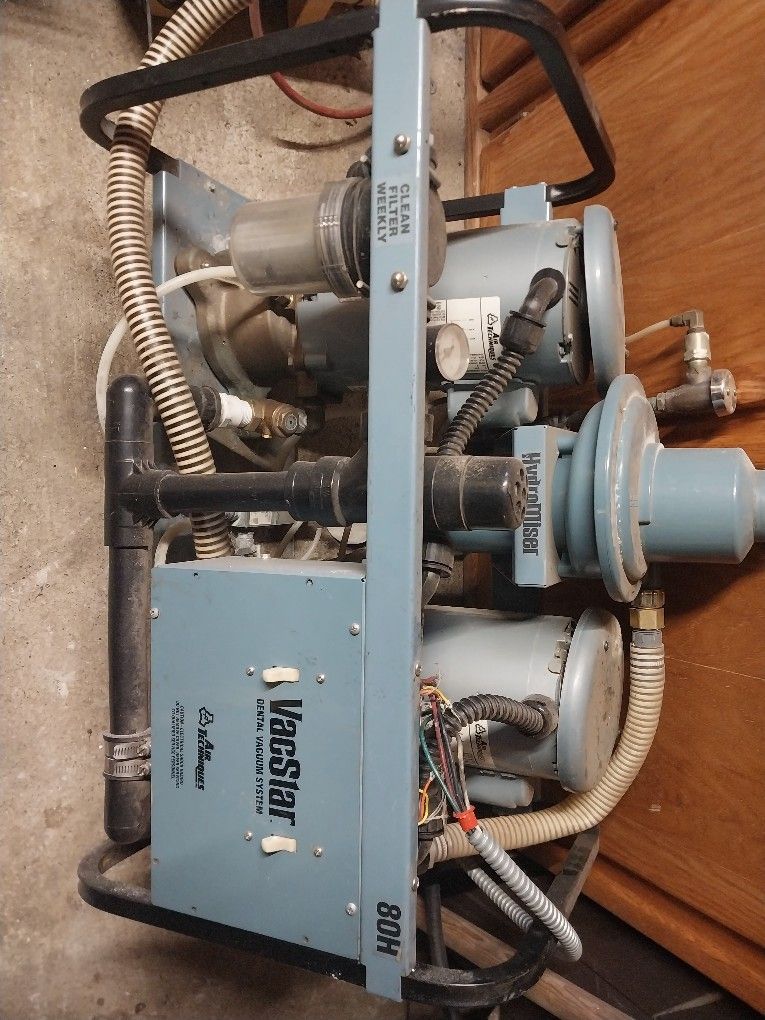 Dental vacstar vacuum system,pump