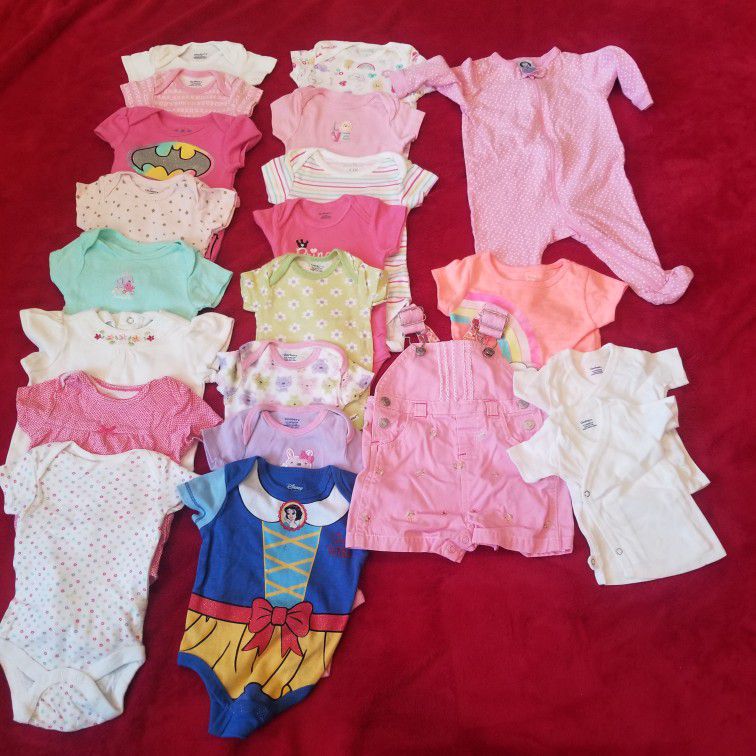 Baby Girl 0-3 Months Clothes