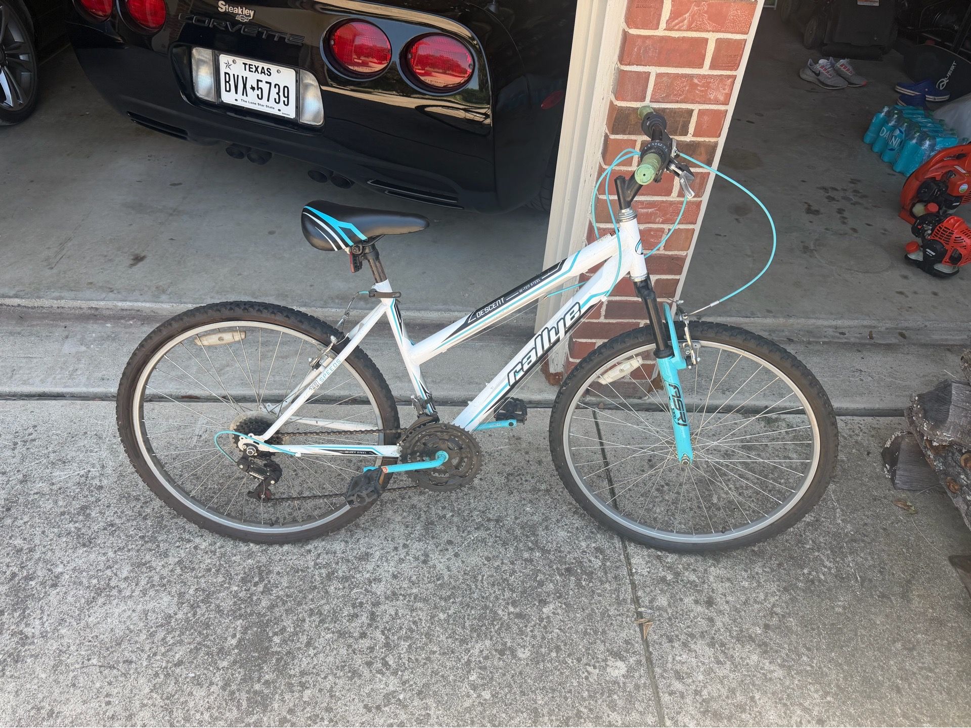 Women's mountain bike, 26 inch, white