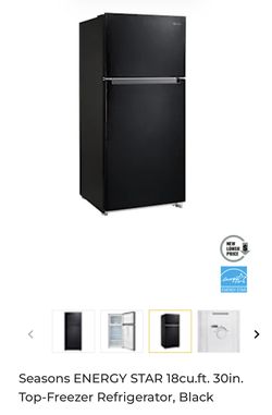 Black Refrigerator
