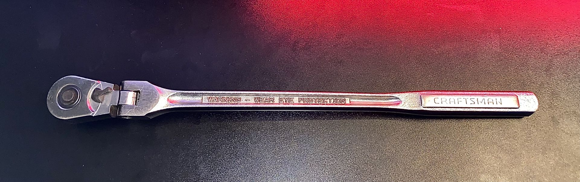 V-Series USA Craftsman 3-Way Flex Head 1/2" Drive Ratchet # VVW 44816! Length: 16.5"