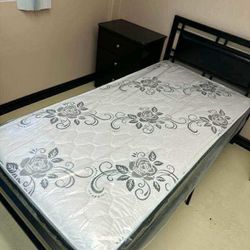 Cama Twin Con Colchon ✅