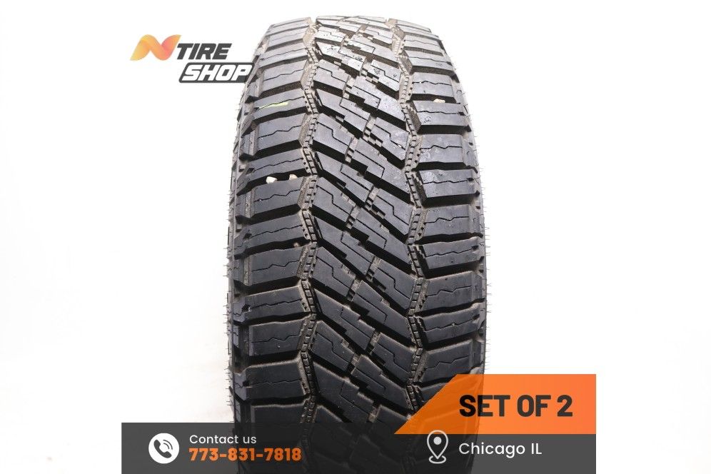 Set of 2 Used 16/32 LT 295/65R20 129/126Q Milestar Patagonia X/T