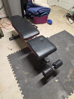 adjustable incline/decline  work bench