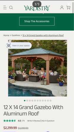 Grand gazebo 12x14
