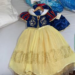 Snow White Costume- Child Size 9/10