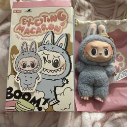 SEA SALT COCONUT Labubu MACARON The Monsters Vinyl Plush Pendant