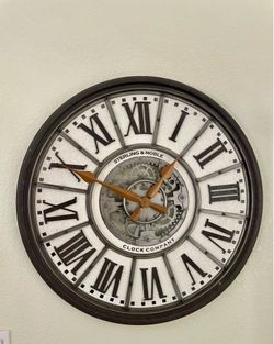 Sterling & Noble Nautical Wall Clock -Large 29”