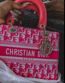 Christian Dior pink bag
