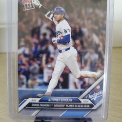 Dodgers Shohei Ohtani Insert Card