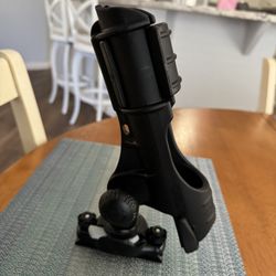 Rail Plaza Rod Holder Complete