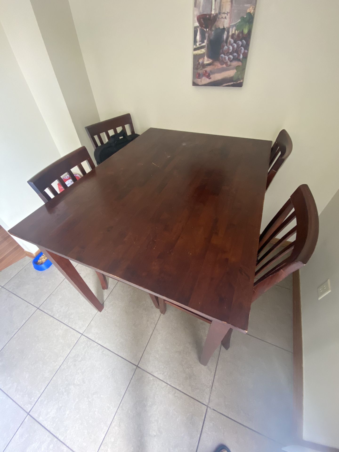 Counter Height Dining (Kitchen) Table