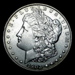 1903-S Morgan Dollar Silver Stunning Details Rare Coin