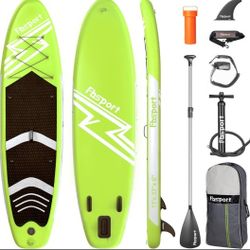 Brand New FB Sports 2 Person INFLATABLE SUP Paddle Pump Fin Leash Backpack $449 NEW BNIB 