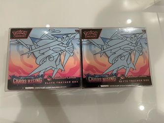 Pokémon Card TCG Chaos Rising Pokémon center exclusive elite trainer box ETB