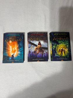 Rick Riordan The Trials of Apollo Books 1-3