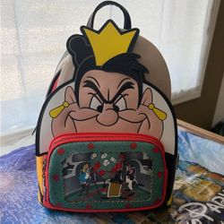 Disney Queen Of Hearts ❤️ Villains Loungefly 