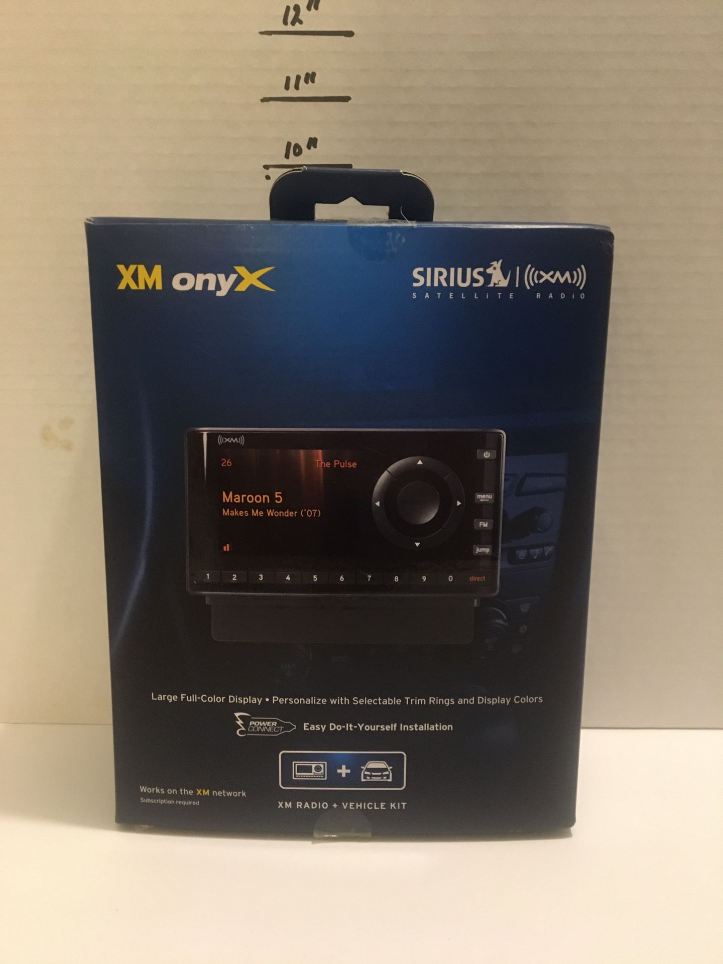 SiriusXM satellite radio XM onyX XM radio and car kit