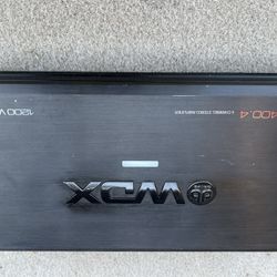Wdx 400.4 4 Channel Stereo  Amplifier 1200watts